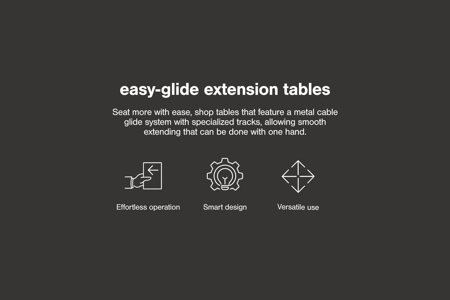 Mesa de Comedor Extensible Steenlage