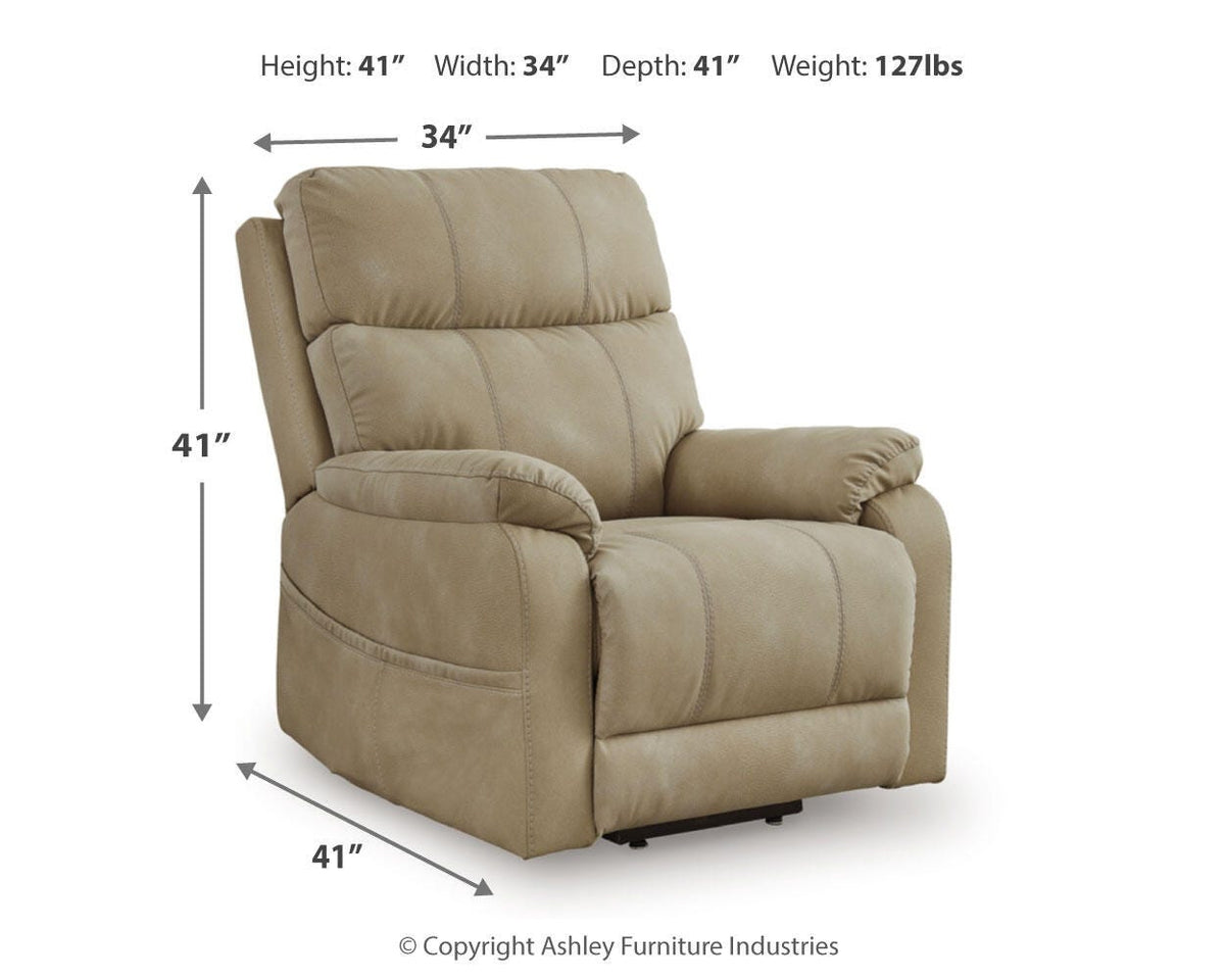 Silla Reclinable Next-Gen Durapella Eléctrica con Elevador – medidas 2