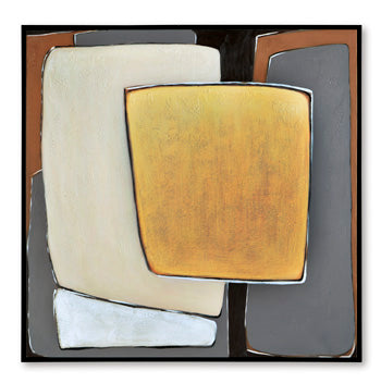 Crema/Marrón/Gris