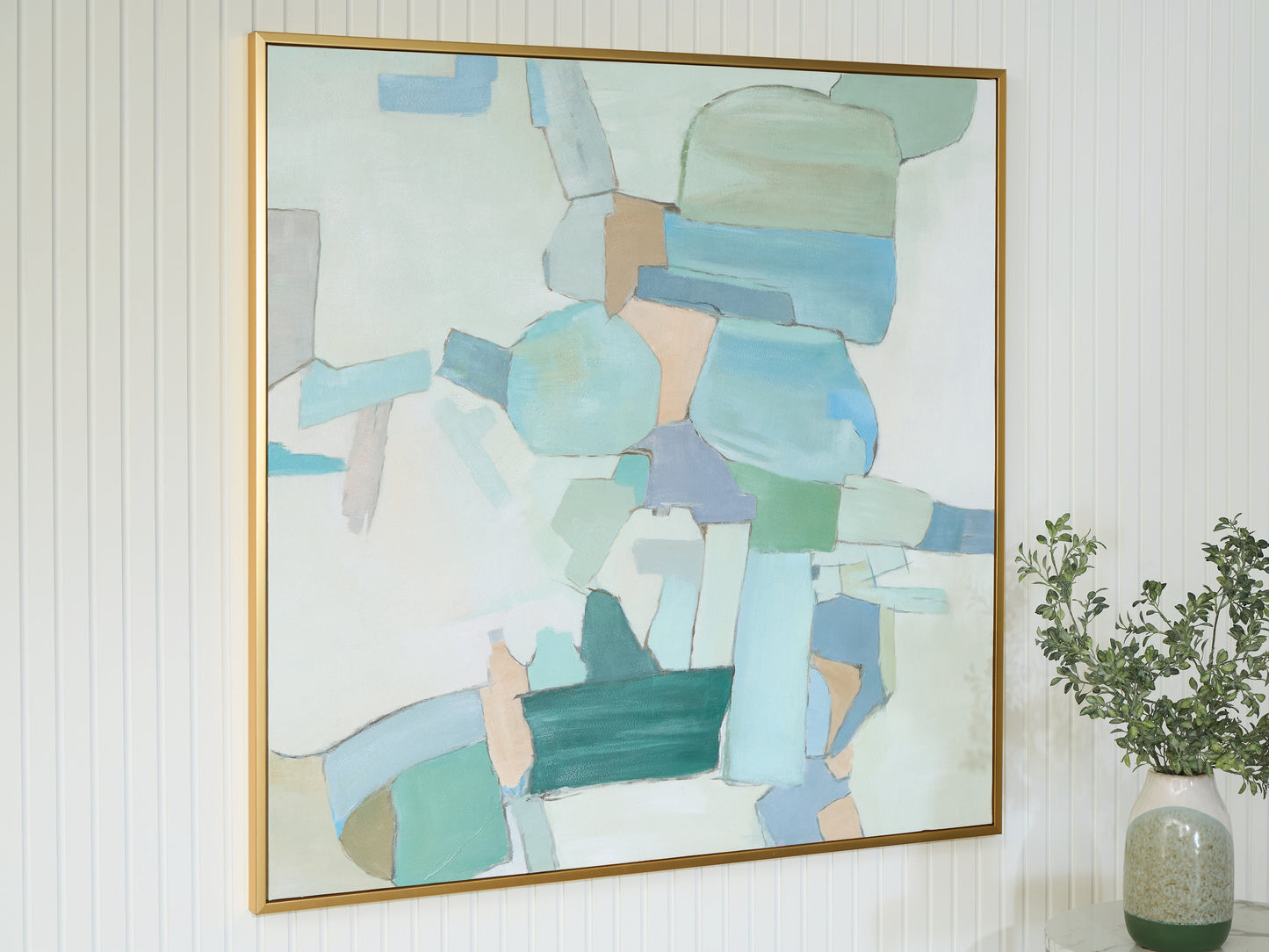 Blanco/Azul/Verde