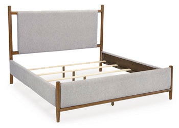 Americana Cabecera Tapizada/Pie de Cama/Listones Queen Lyncott