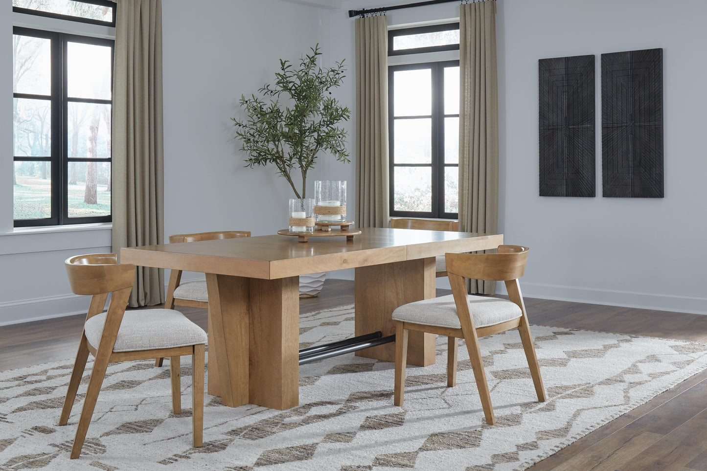 Mesa de Comedor y 4 Sillas Kristiland