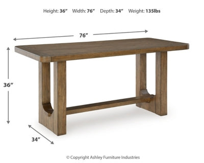 Mesa de Comedor Altura Desayunador Cabalynn