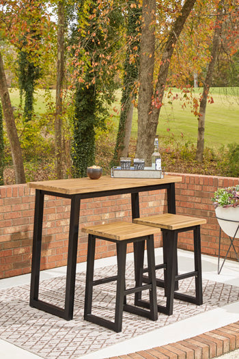 Outdoor Counter Table Town Wood