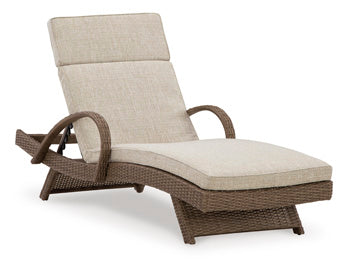 de Exterior Chaise Longue de Descanso con Cojín Beachcroft