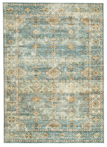 5'1" x 7' Washable Tapete Harwins
