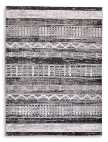 8' x 10' Washable Tapete Henchester