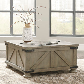 Mesa de Centro con con Almacenamiento Aldwin