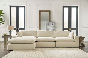 Sala Modular con Chaise Longue Elyza 3 Piezas