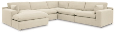Sala Modular con Chaise Longue Elyza 5 Piezas