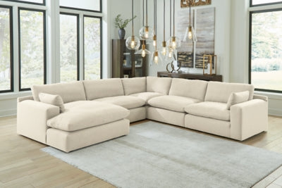 Sala Modular con Chaise Longue Elyza 5 Piezas