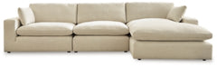 Sala Modular con Chaise Longue Elyza 3 Piezas