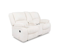 Sofá 2 Puestos Reclinable con Consola Bonnacraft