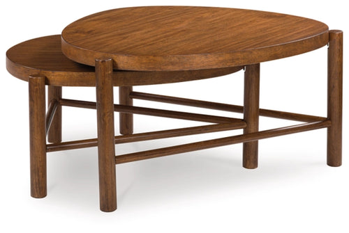 Mesas de cóctel nido Engelhaus (set de 2)