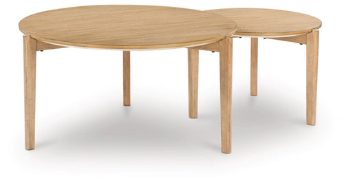 Mesas de cóctel nido Naborlee (Set de 2)