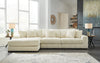 Sala Modular con Chaise Longue Lindyn 3 Piezas