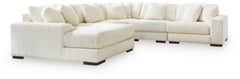 Sala Modular con Chaise Longue Lindyn 5 Piezas