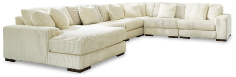 Sala Modular con Chaise Longue Lindyn 6 Piezas