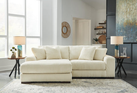 Sala Modular con Chaise Longue Lindyn 2 Piezas