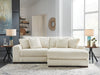 Sala Modular con Chaise Longue Lindyn 2 Piezas