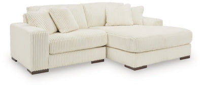 Sala Modular con Chaise Longue Lindyn 2 Piezas
