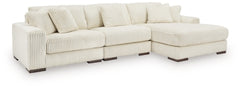 Sala Modular con Chaise Longue Lindyn 3 Piezas