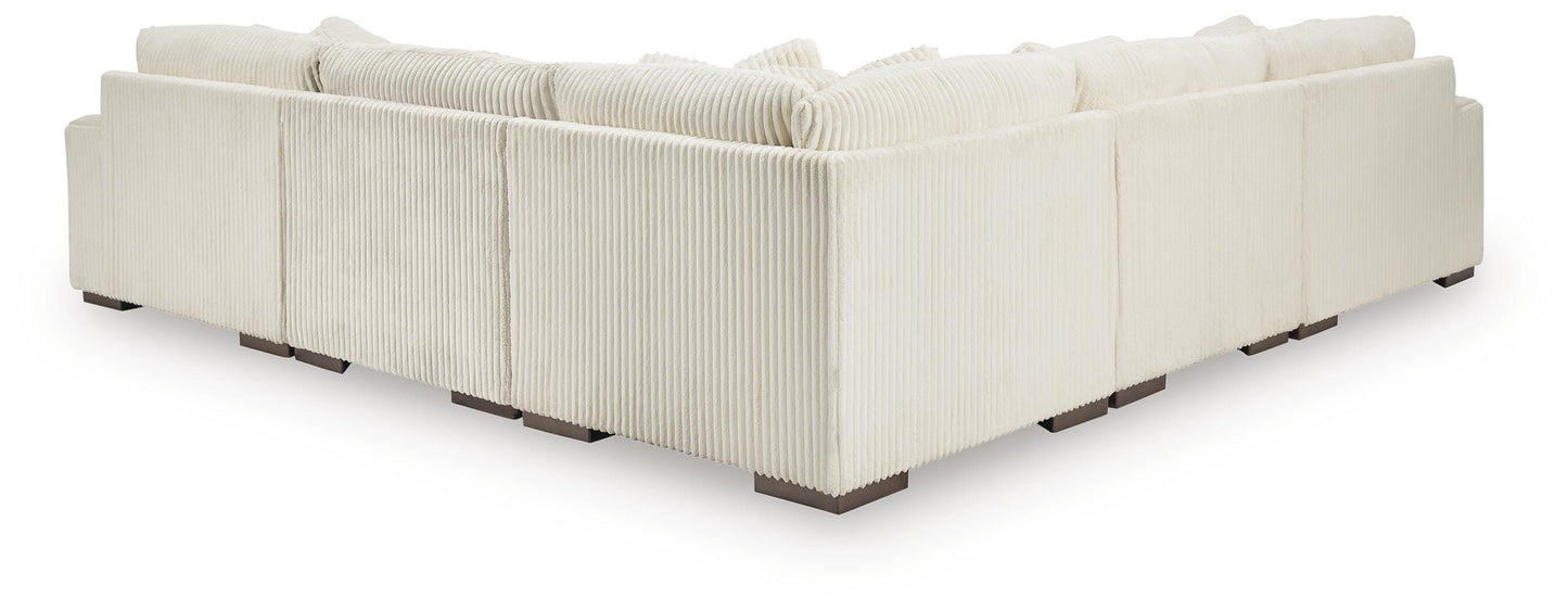 Sala Modular con Chaise Longue Lindyn 5 Piezas