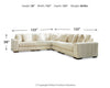 Sala Modular Lindyn 5 Piezas