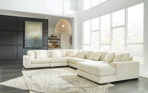 Sala Modular con Chaise Longue Lindyn 6 Piezas