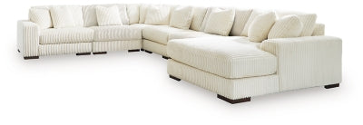 Sala Modular con Chaise Longue Lindyn 6 Piezas