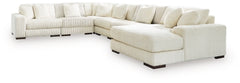 Sala Modular con Chaise Longue Lindyn 6 Piezas