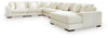 Sala Modular con Chaise Longue Lindyn 6 Piezas