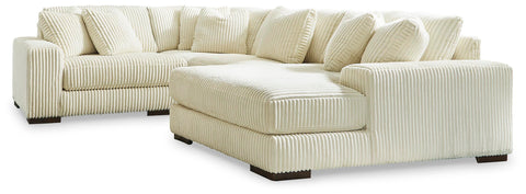 Sala Modular con Chaise Longue Lindyn 4 Piezas