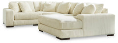 Sala Modular con Chaise Longue Lindyn 4 Piezas