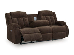 Sofá Reclinable Eléctrico con Plegable Mesa Greely Bend