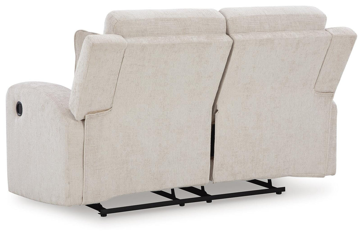 Sofá 2 Puestos Reclinable Danum – vista posterior
