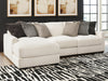 Sala Modular con Chaise Longue Elissa Court 3 Piezas