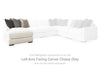 Chaise Longue de Esquina, Brazo Izquierdo Elissa Court