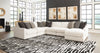 Sala Modular con Chaise Longue Elissa Court 6 Piezas