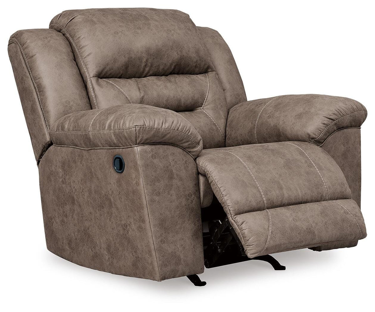 Sofá 2 Puestos Reclinable y Reclinable Stoneland – detalle 2