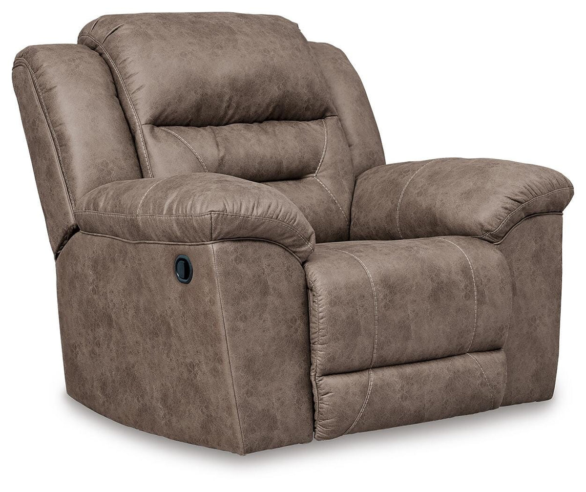 Sofá 2 Puestos Reclinable y Reclinable Stoneland – detalle 1