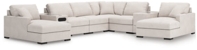 Sala Modular con Doble Chaise Longue con Consolas de Audio y Almacenamiento Omaha by Ashley 8 Piezas