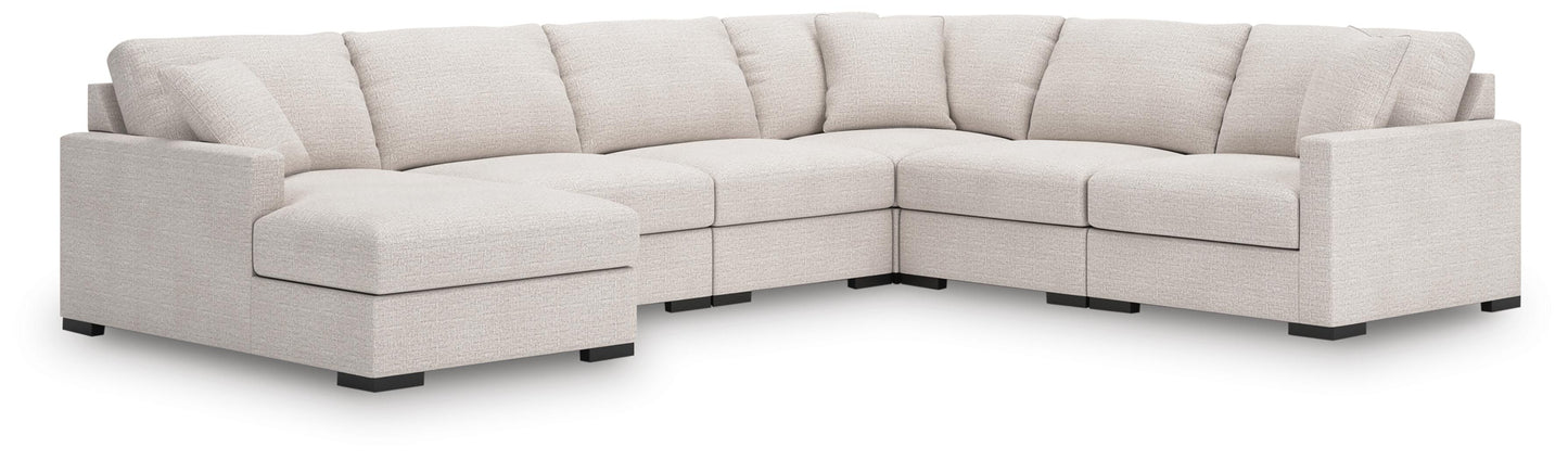 Sala Modular con Chaise Longue Omaha by Ashley 6 Piezas