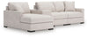 Sala Modular con Chaise Longue y Consola con Almacenamiento Omaha by Ashley 4 Piezas