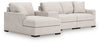 Sala Modular con Chaise Longue y Consola con Almacenamiento Omaha by Ashley 4 Piezas