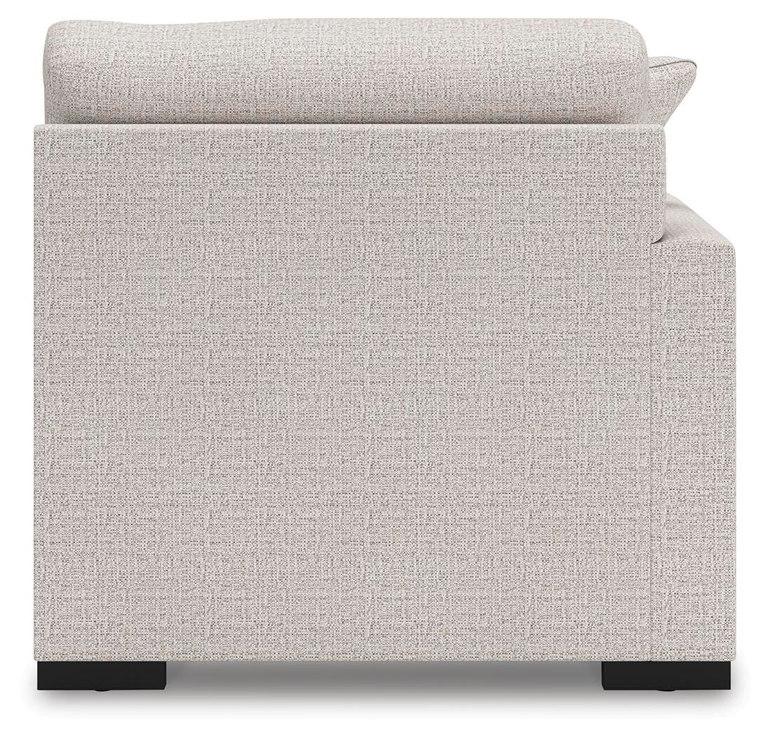 Sala Modular con Chaise Longue y Consolas con Almacenamiento Omaha by Ashley 5 Piezas – vista posterior