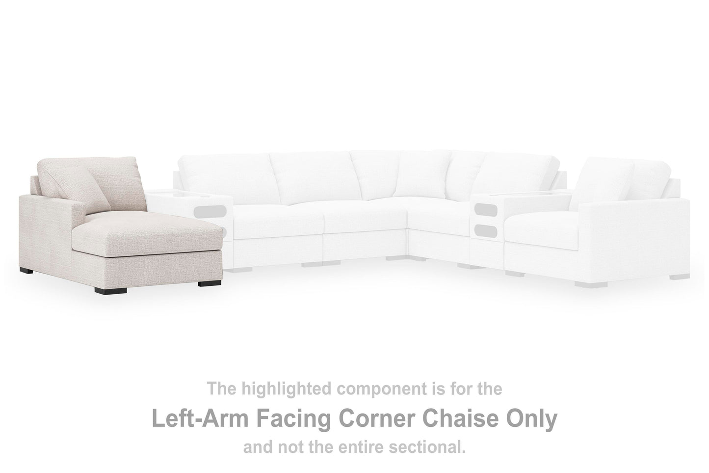Chaise Longue de Esquina Brazo Izquierdo Omaha by Ashley