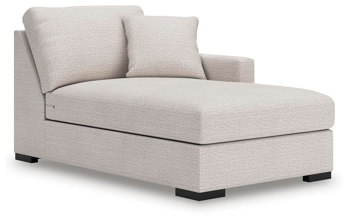Sala Modular con Chaise Longue y Consolas con Almacenamiento Omaha by Ashley 5 Piezas – vista en ángulo 8