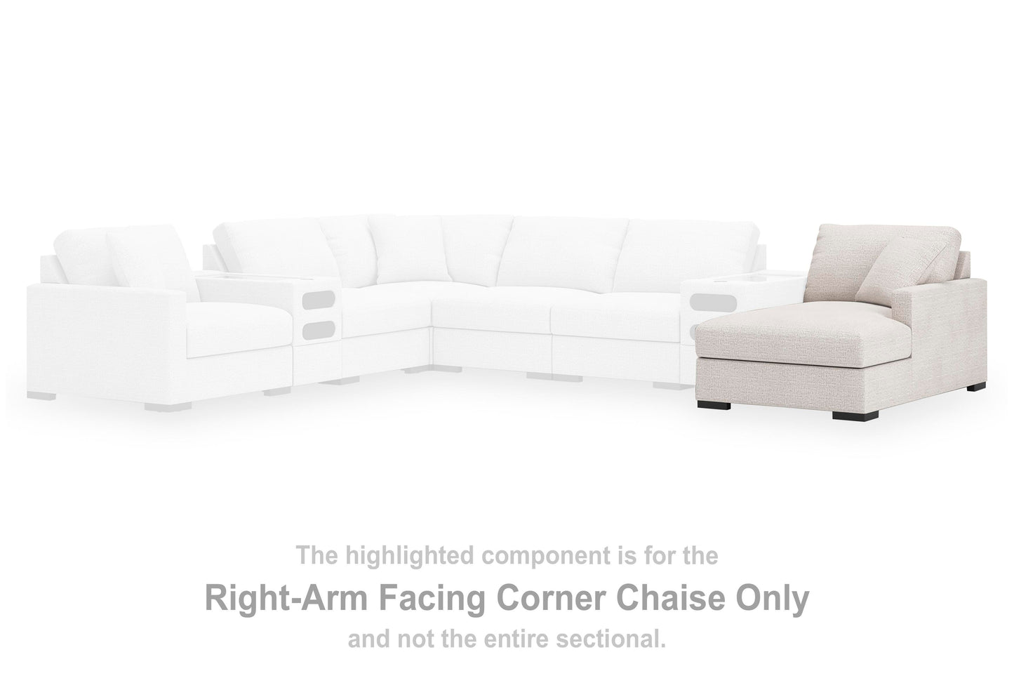 Chaise Longue de Esquina Brazo Derecho Omaha by Ashley