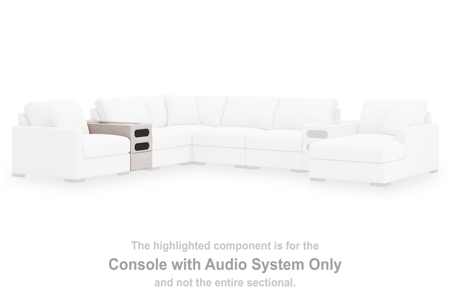Console con Audio System Omaha by Ashley